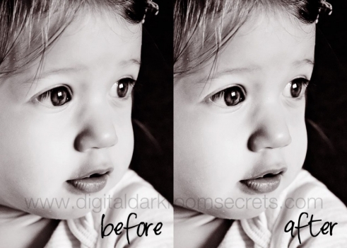 free photoshop tutorial, digital darkroom secrets