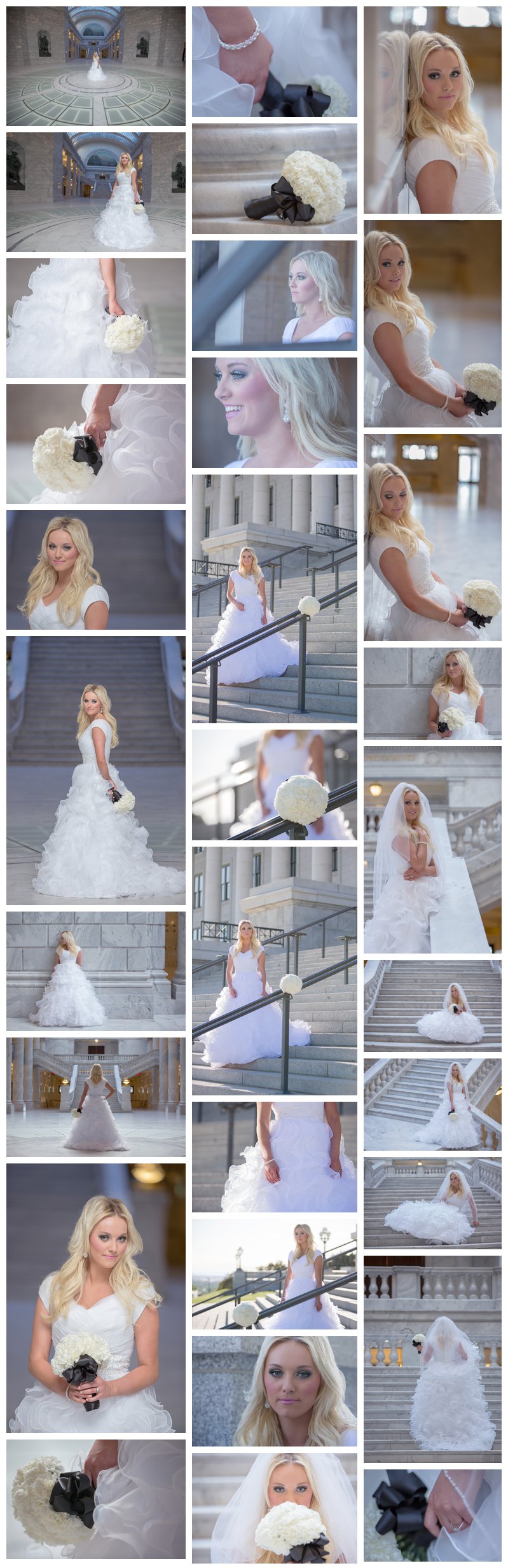 Utah wedding and bridal photographers