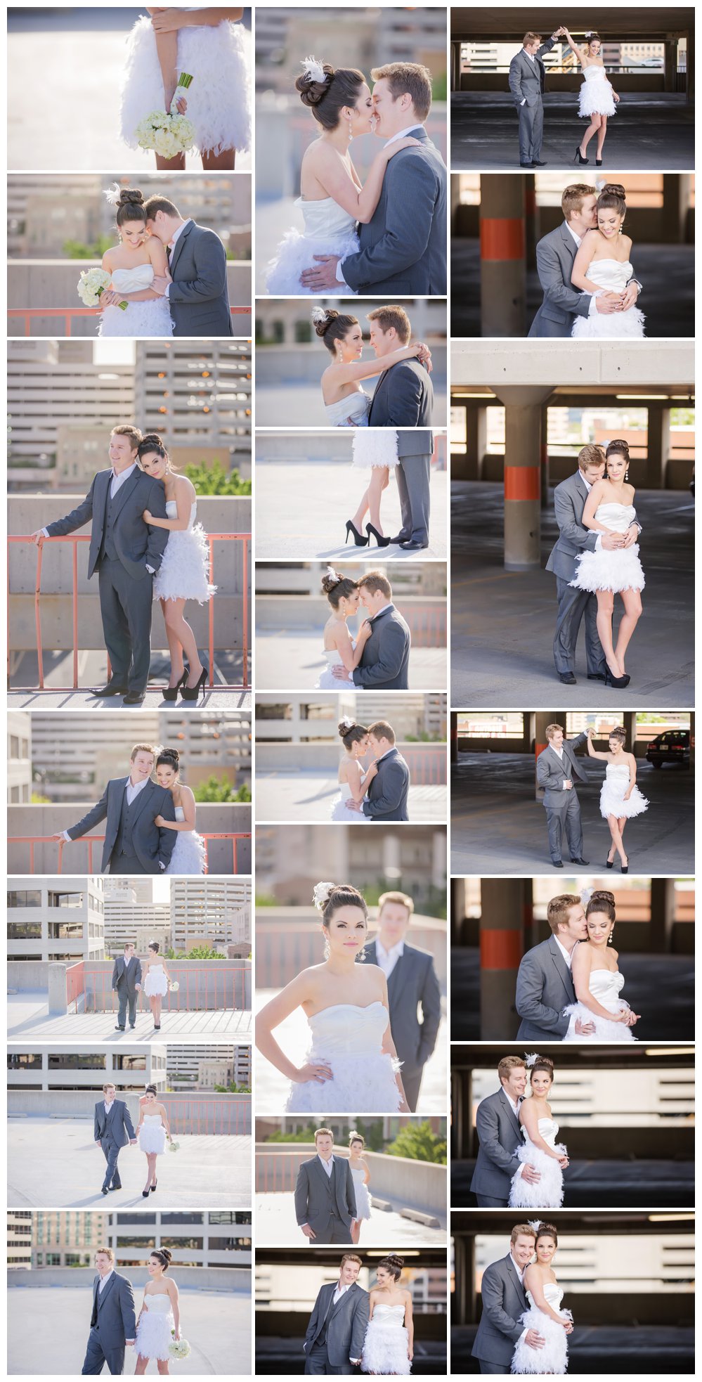 Stylized Wedding Couple | Downtown SLC