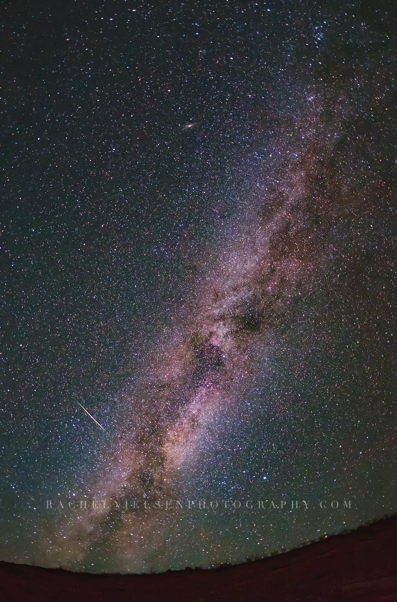 Milky Way at Lake Powell Utah by Rachel Nielsen