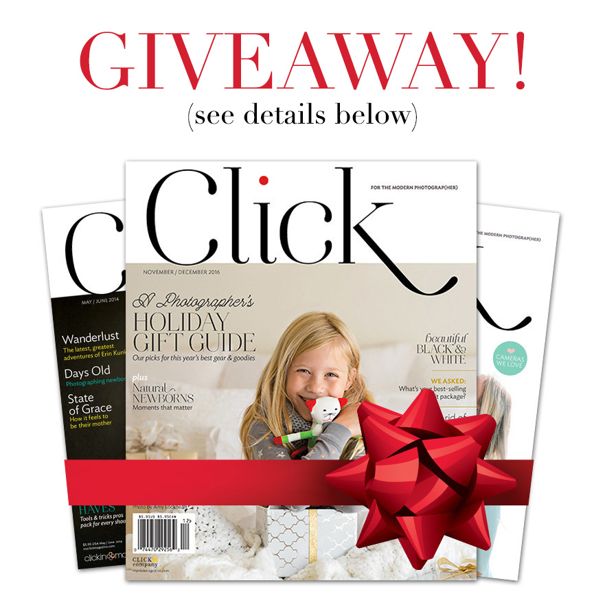 Free One Year Subscription to Click Magazine!