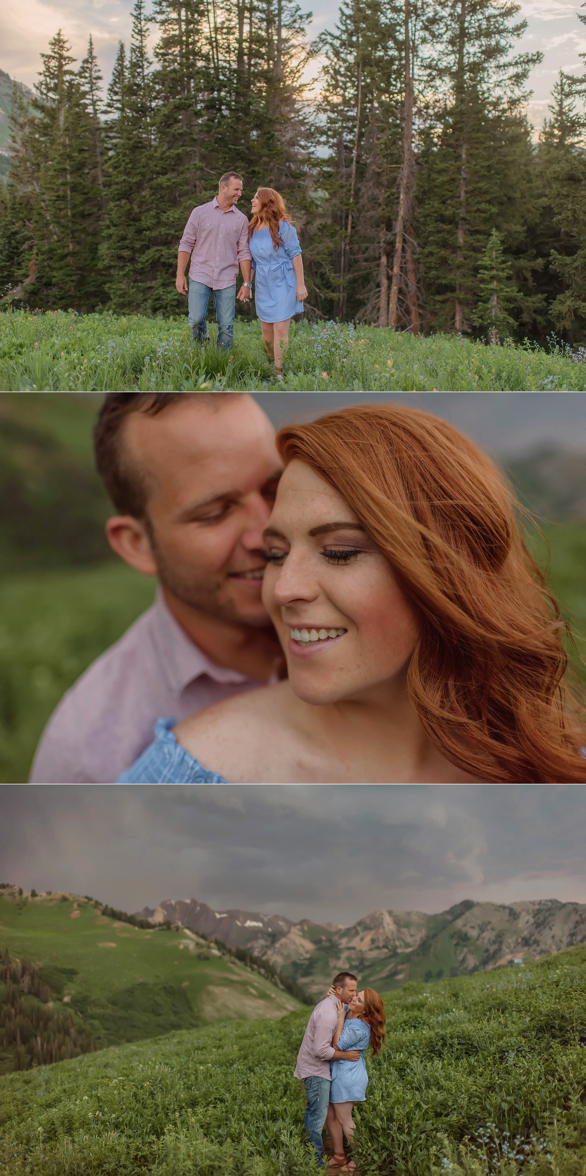 Brody and Sydnie engagements – Albion Basin